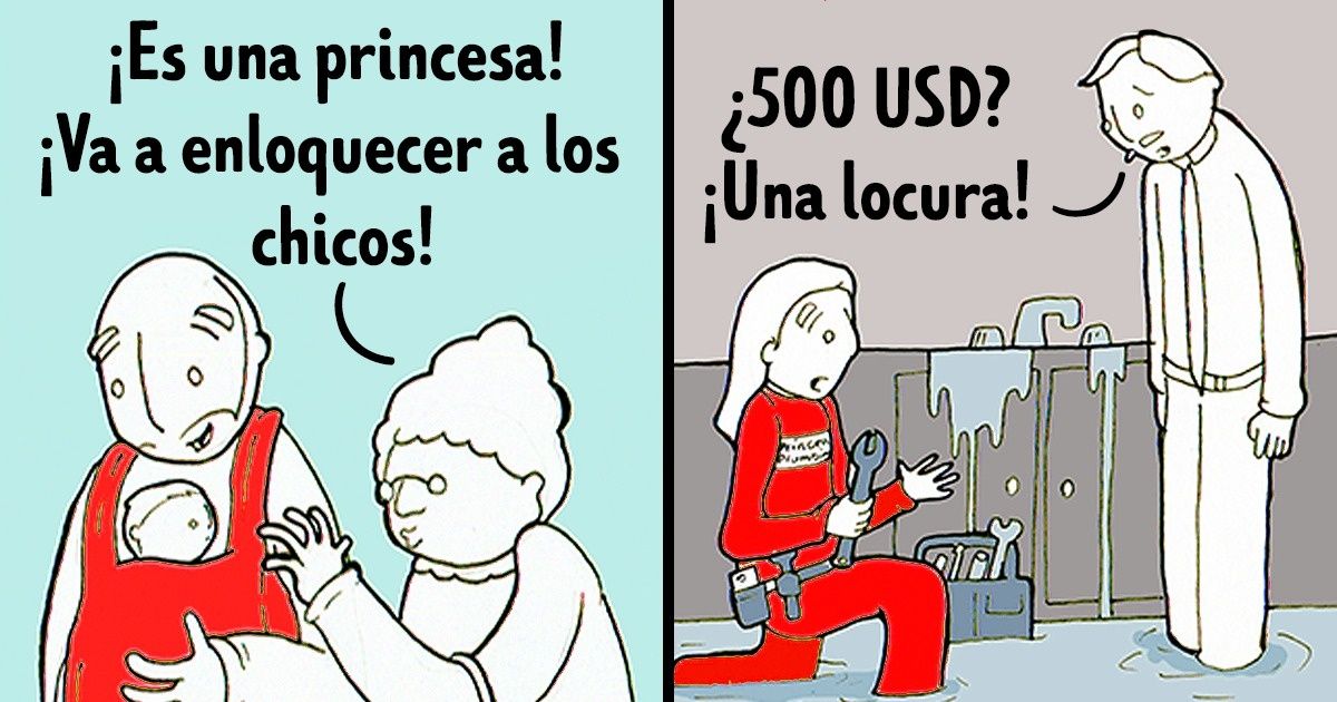 15 Comics divertidos, en los que el padre no es solo un mentor sabio, sino también un mejor amigo