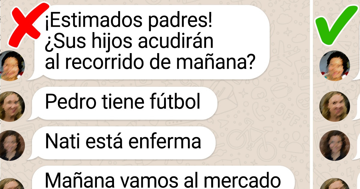 12 Reglas que deberían introducirse en los chats de padres para no causarle molestias a nadie 12 Reglas que deberían introducirse en los chats de padres para no causarle molestias a nadie