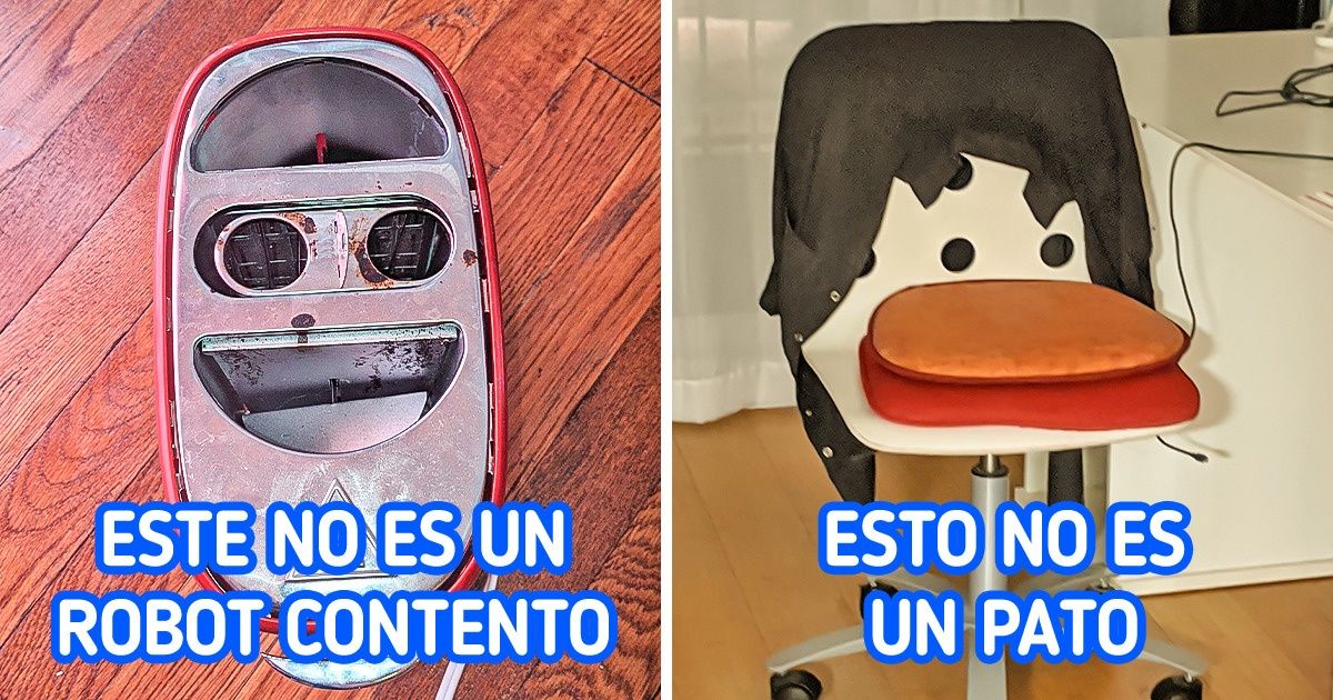 21 Personas que encontraron caras o siluetas entre las cosas que usan cotidianamente