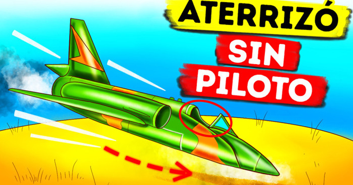 Un avión que aterrizó sin su piloto Un avión que aterrizó sin su piloto
