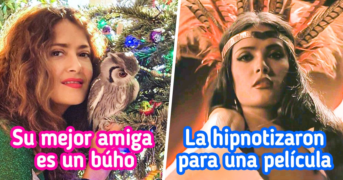 10 Datos sobre Salma Hayek que demuestran que su vida es aún más interesante fuera del set 10 Datos sobre Salma Hayek que demuestran que su vida es aún más interesante fuera del set