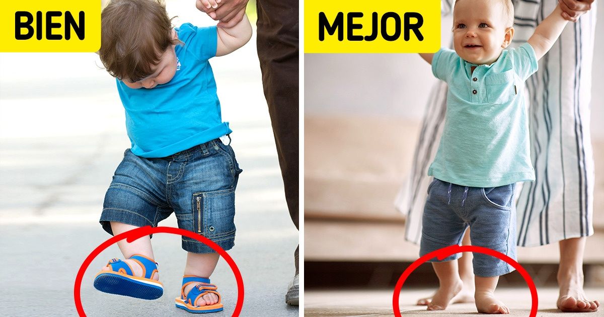 Por qué es bueno mantener descalzos a los bebés (y cómo influye en su desarrollo) Por qué es bueno mantener descalzos a los bebés (y cómo influye en su desarrollo)