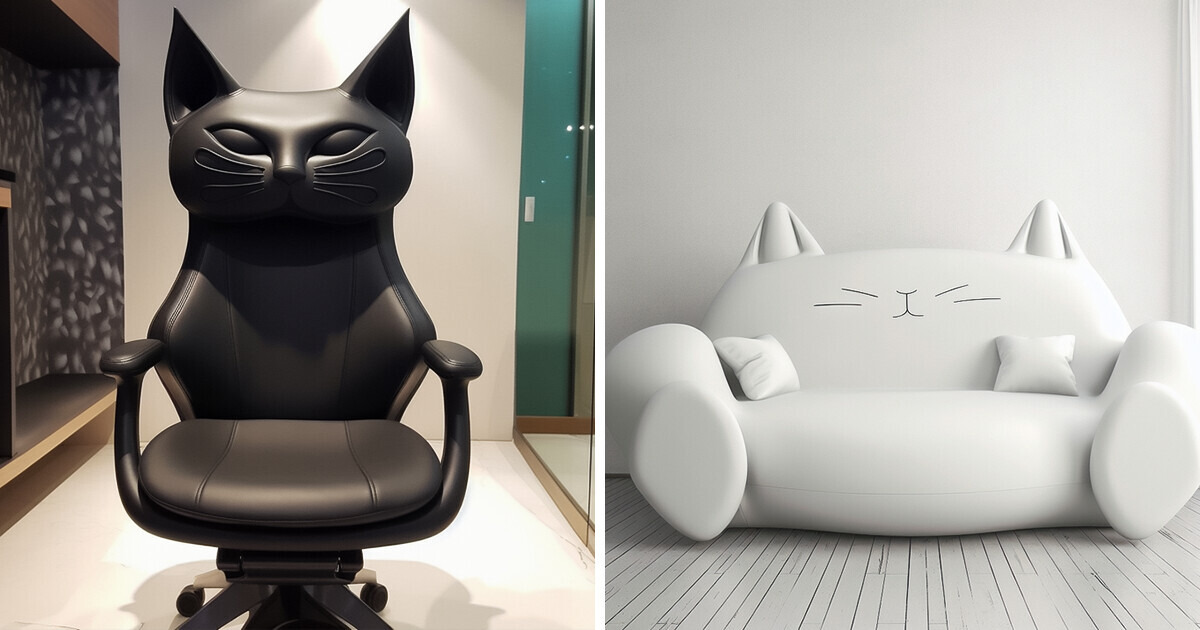 Le pedimos a una IA que diseñara una casa para los amantes de los gatos y solo queremos mudarnos ahí