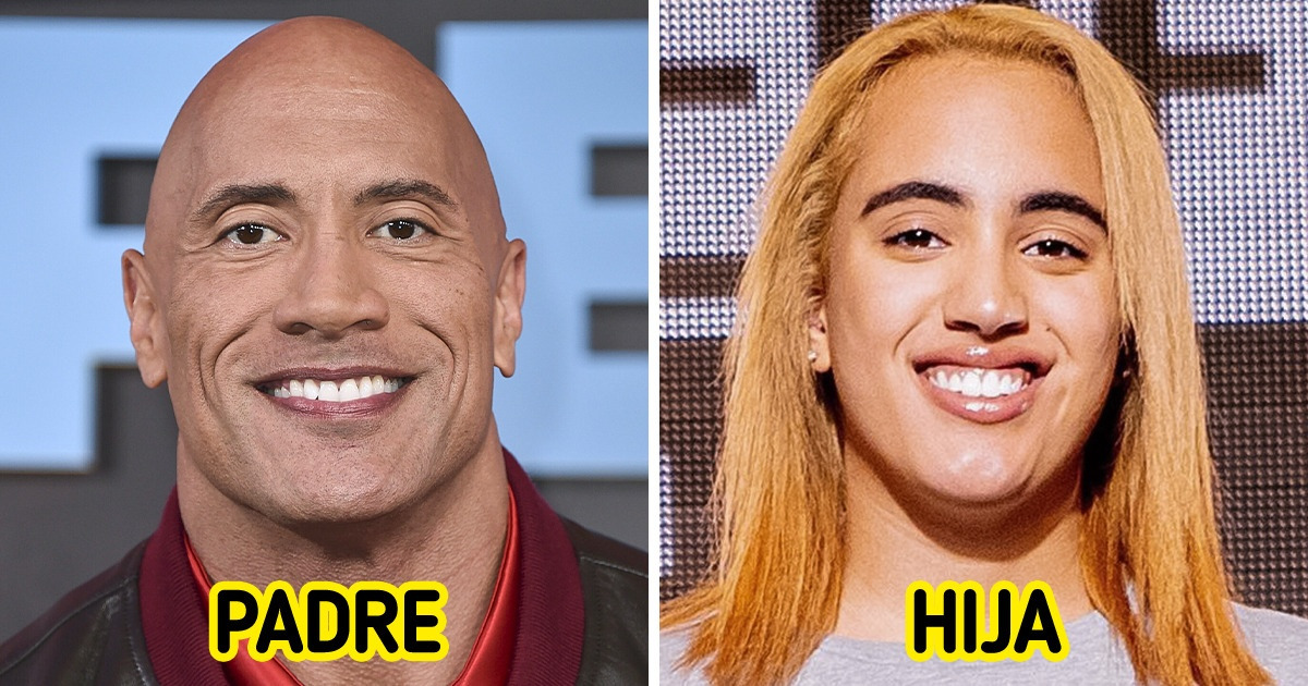 11 Hijos de famosos que son casi copia genética de sus padres