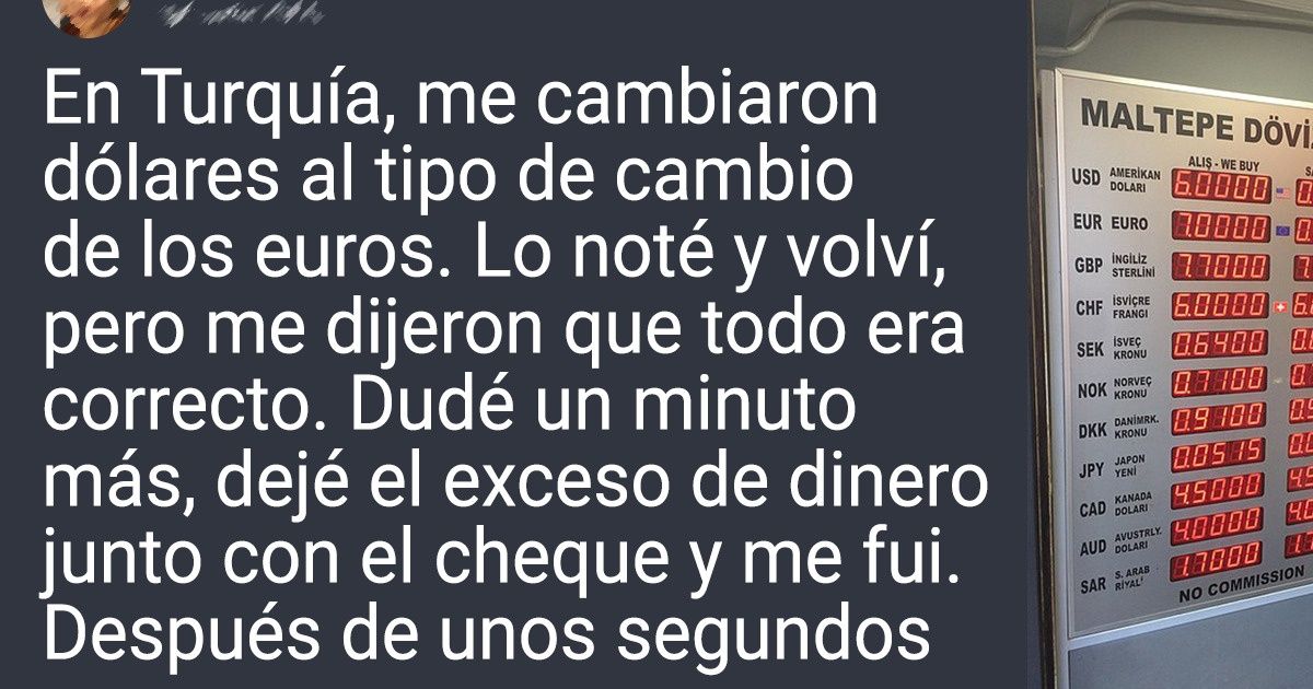 20+ Situaciones en las que la honestidad de las personas alcanzó el nivel máximo 20+ Situaciones en las que la honestidad de las personas alcanzó el nivel máximo