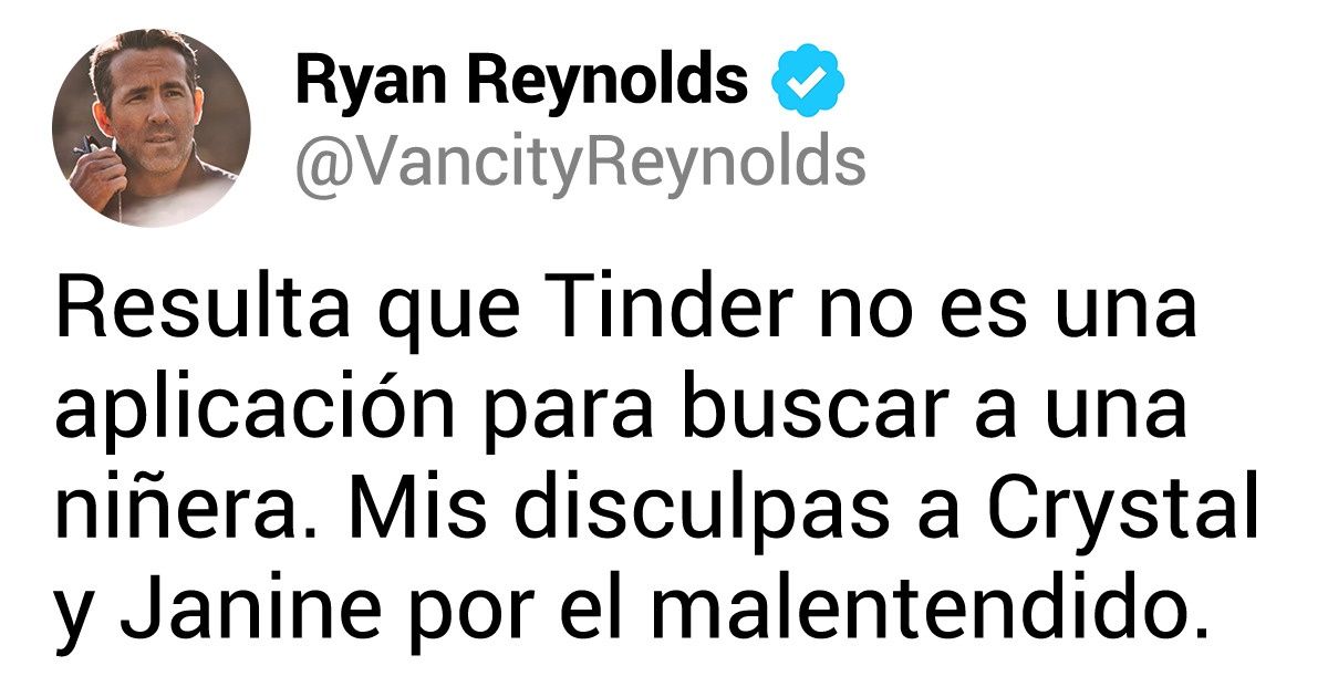 15+ Ocasiones en que la brillante personalidad de Ryan Reynolds iluminó el día de todos en Twitter 15+ Ocasiones en que la brillante personalidad de Ryan Reynolds iluminó el día de todos en Twitter