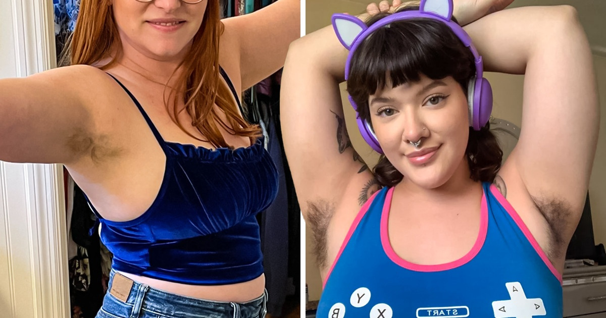 18 Mujeres demuestran que los vellos corporales son la mezcla perfecta de comodidad y aceptación