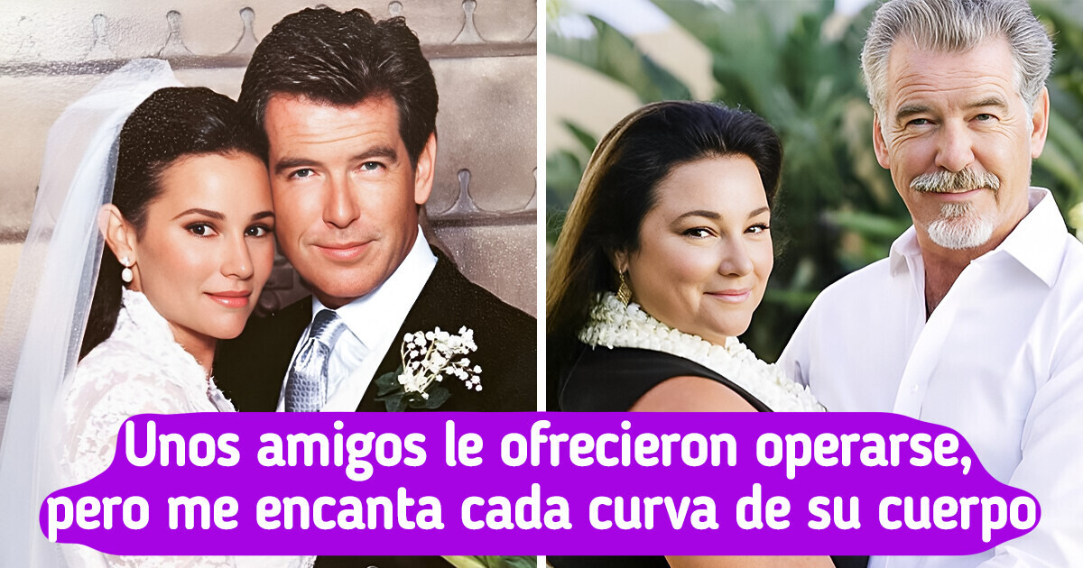 Pierce Brosnan reacciona ante quienes critican el cuerpo de su mujer Pierce Brosnan reacciona ante quienes critican el cuerpo de su mujer