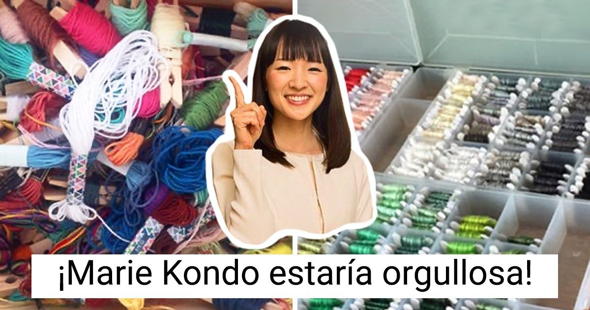 20 Espacios que lucen irreconocibles con ayuda de los tips de organización de Marie Kondo