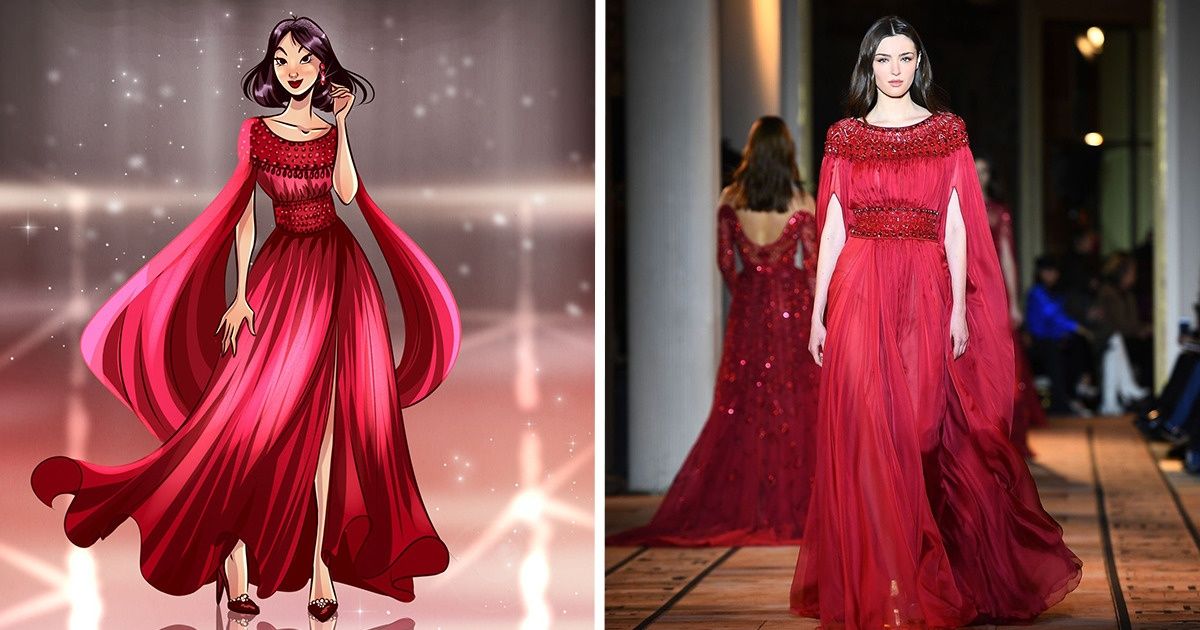 Nos inspiramos en diseñadores modernos y le dimos un cambio de look a nuestras heroínas de Disney