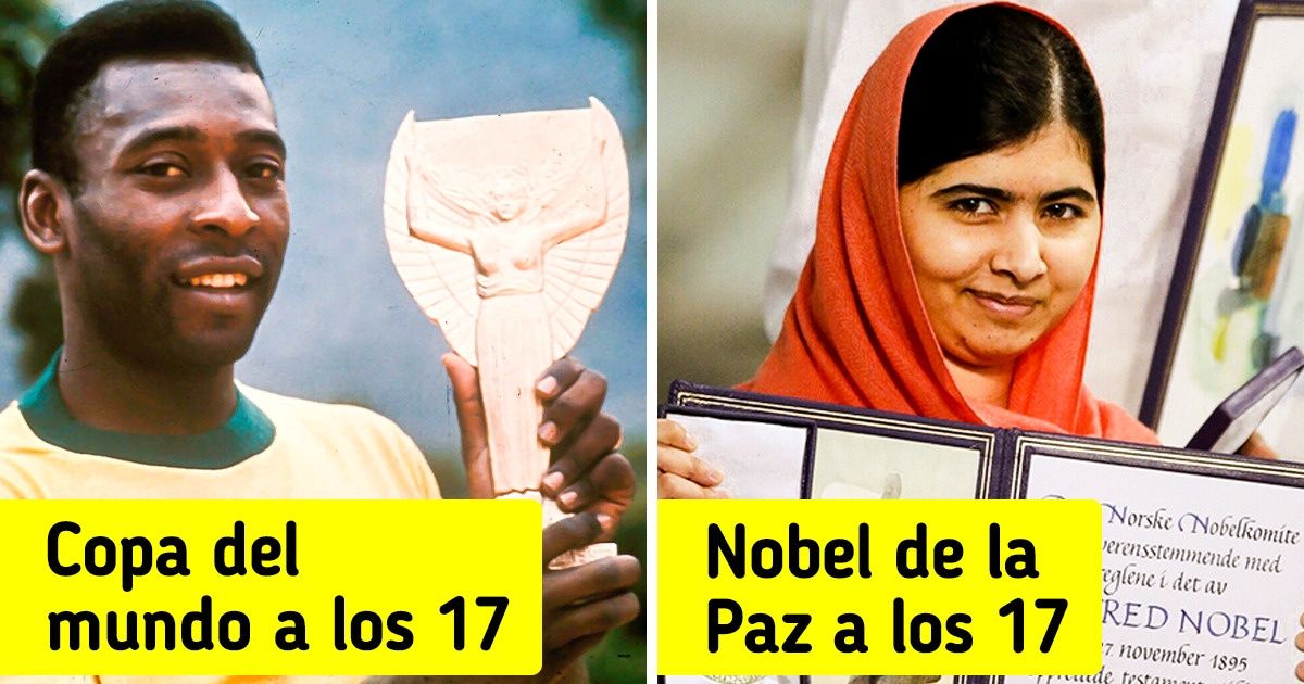 12 Mentes brillantes que alcanzaron grandes éxitos de jóvenes (cuando nosotros aun pensábamos en las musarañas) 12 Mentes brillantes que alcanzaron grandes éxitos de jóvenes (cuando nosotros aun pensábamos en las musarañas)