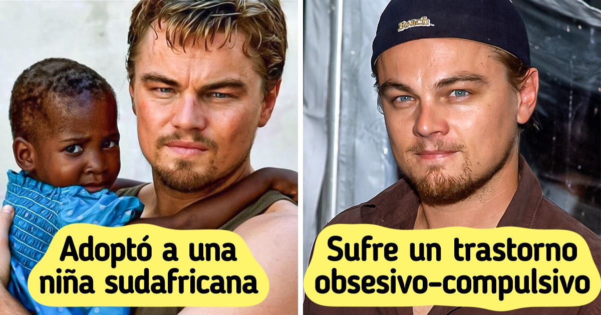 9 Datos curiosos sobre Leonardo DiCaprio que no conocíamos