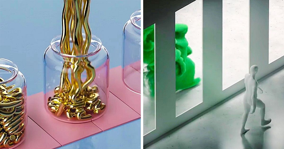 Indefinidamente se puede mirar el fuego, el agua y estos 20 videos cortos de un diseñador autodidacta