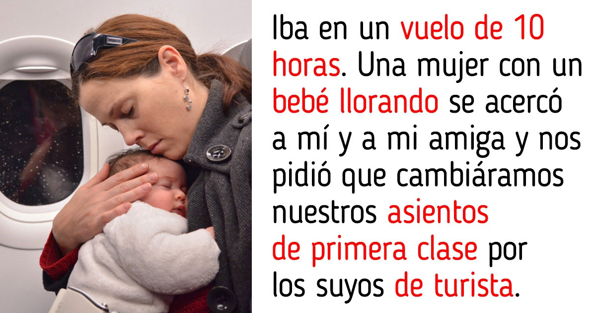La historia de una chica que se negó a cambiar de asiento en el avión y ahora paga por ello La historia de una chica que se negó a cambiar de asiento en el avión y ahora paga por ello