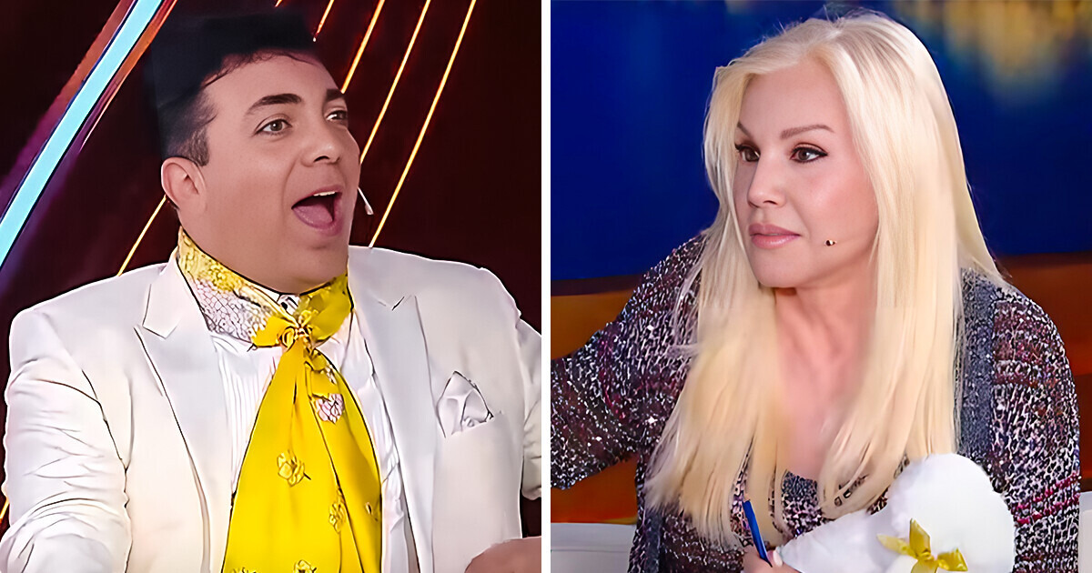 Famosa conductora le cuenta a Cristian Castro lo que su novia dijo de él en un audio, y lo deja boquiabierto Famosa conductora le cuenta a Cristian Castro lo que su novia dijo de él en un audio, y lo deja boquiabierto