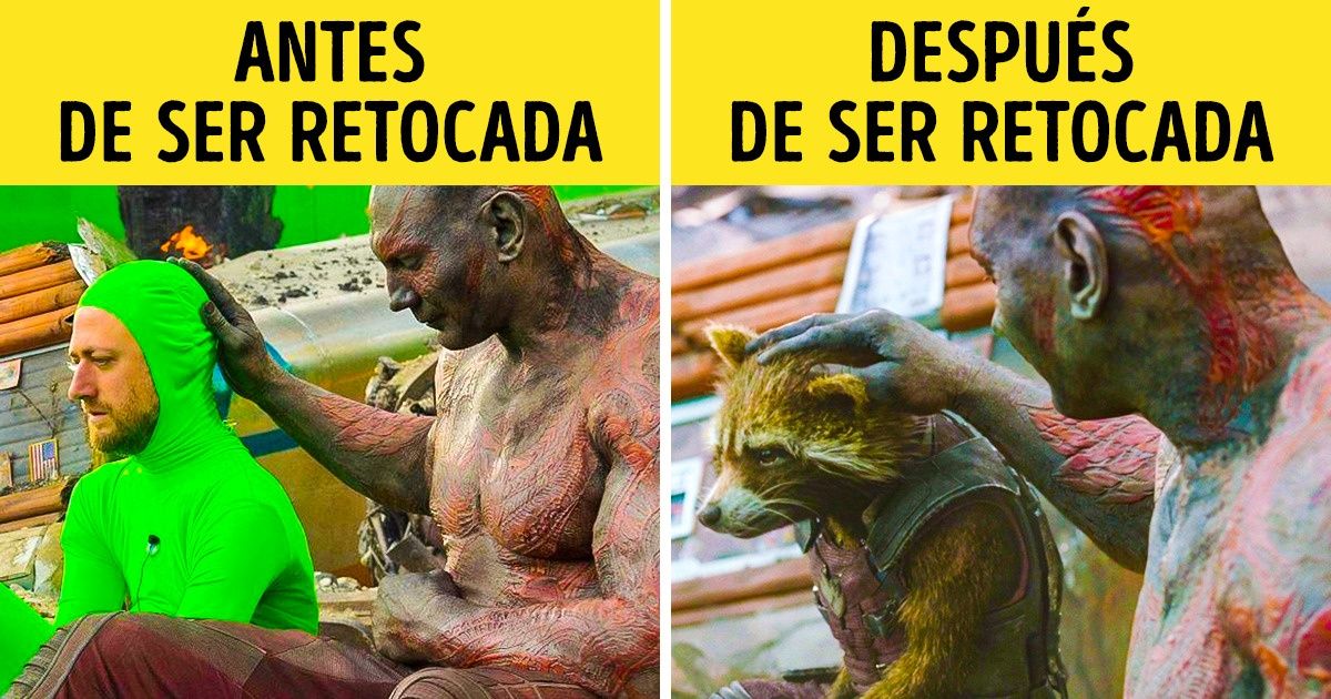 13 Ejemplos de cómo se ven realmente algunas escenas de tus películas favoritas