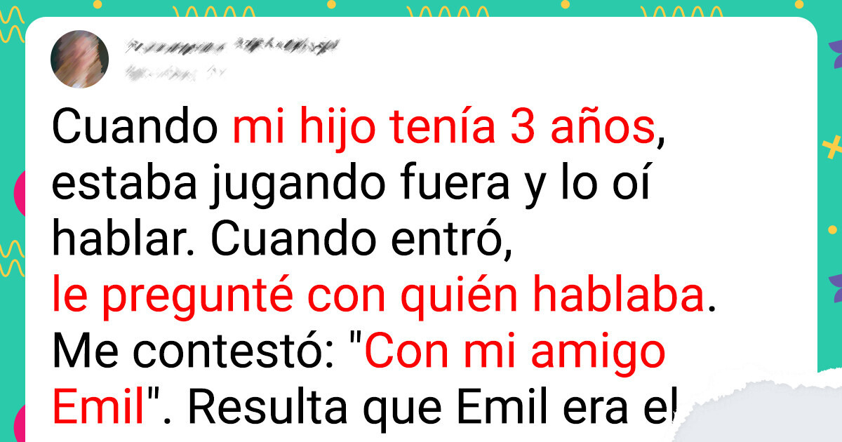 20 Lectores de Genial comparten historias extrañas sobre sus hijos que superan a cualquier película de terror 20 Lectores de Genial comparten historias extrañas sobre sus hijos que superan a cualquier película de terror