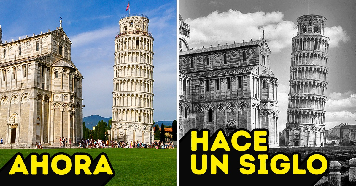 20 Pares de fotos que nos permiten viajar en el tiempo 20 Pares de fotos que nos permiten viajar en el tiempo