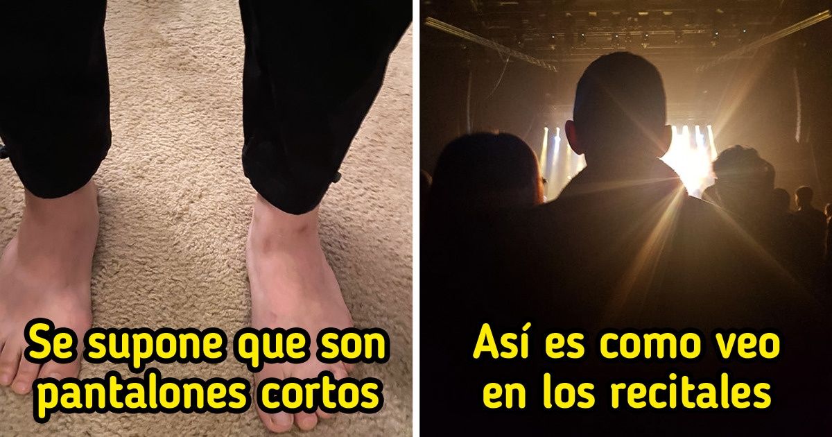 20 Personas bajitas que con simples fotos muestran cómo es experimentar el mundo desde su estatura 20 Personas bajitas que con simples fotos muestran cómo es experimentar el mundo desde su estatura