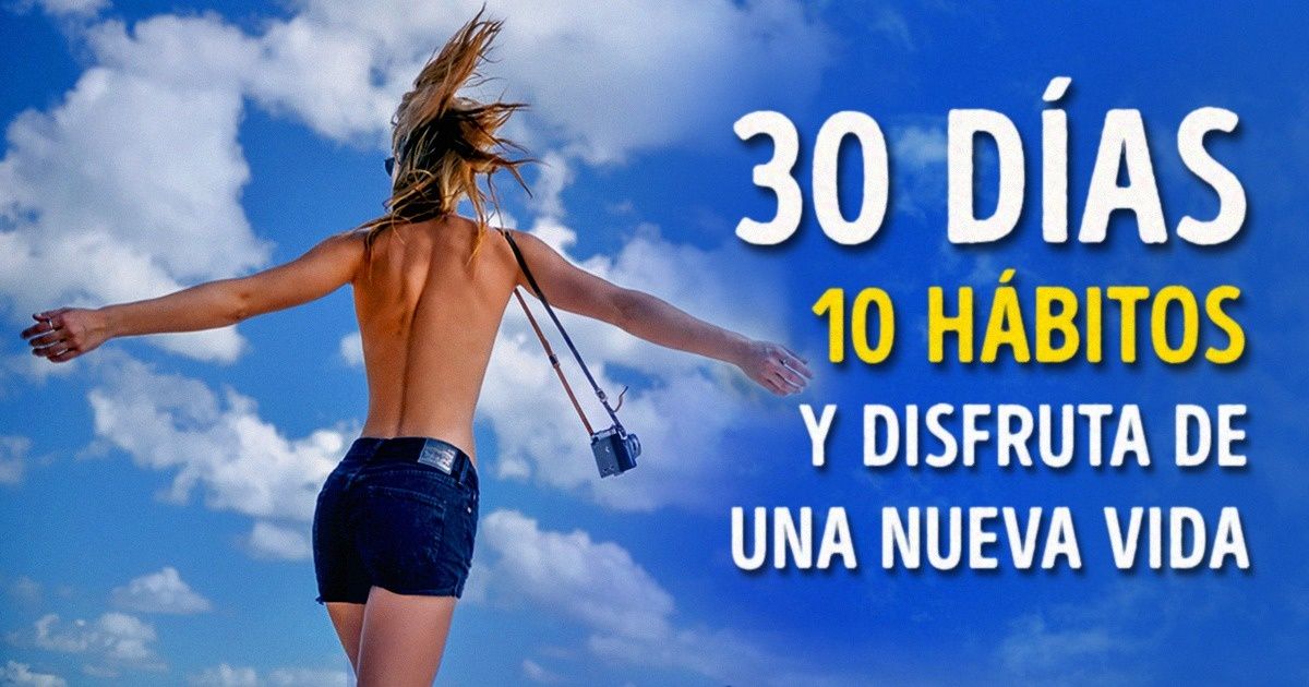 Reto de 30 días para cambiar tu vida