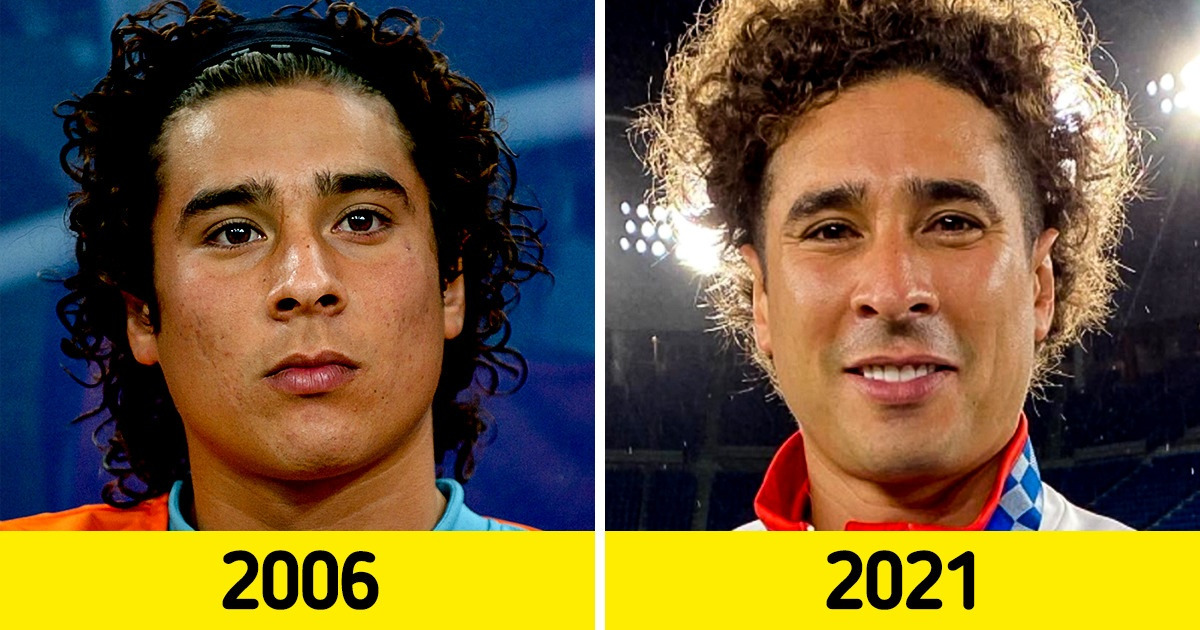 Cuánto cambiaron 10 futbolistas desde su primer Mundial de fútbol hasta hoy