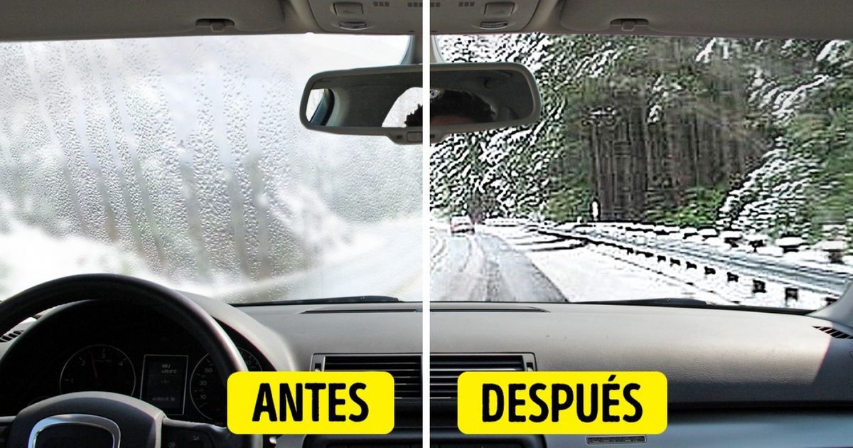 Cómo evitar que el parabrisas y las ventanillas de tu auto se empañen