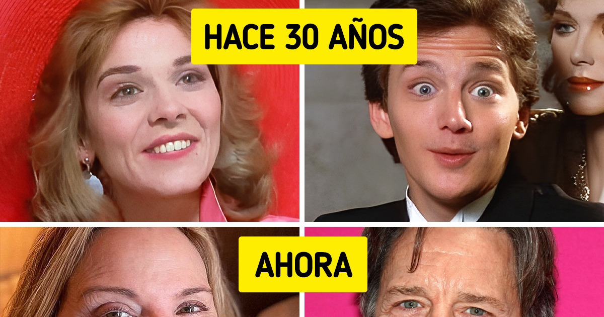 Cómo se ven hoy 15 protagonistas de famosas películas románticas de los años 80 y 90 Cómo se ven hoy 15 protagonistas de famosas películas románticas de los años 80 y 90