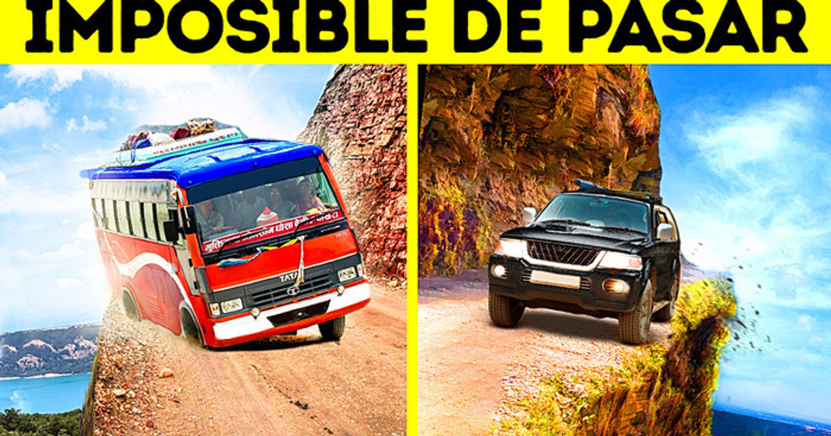 Evita estas carreteras si no eres un conductor experto