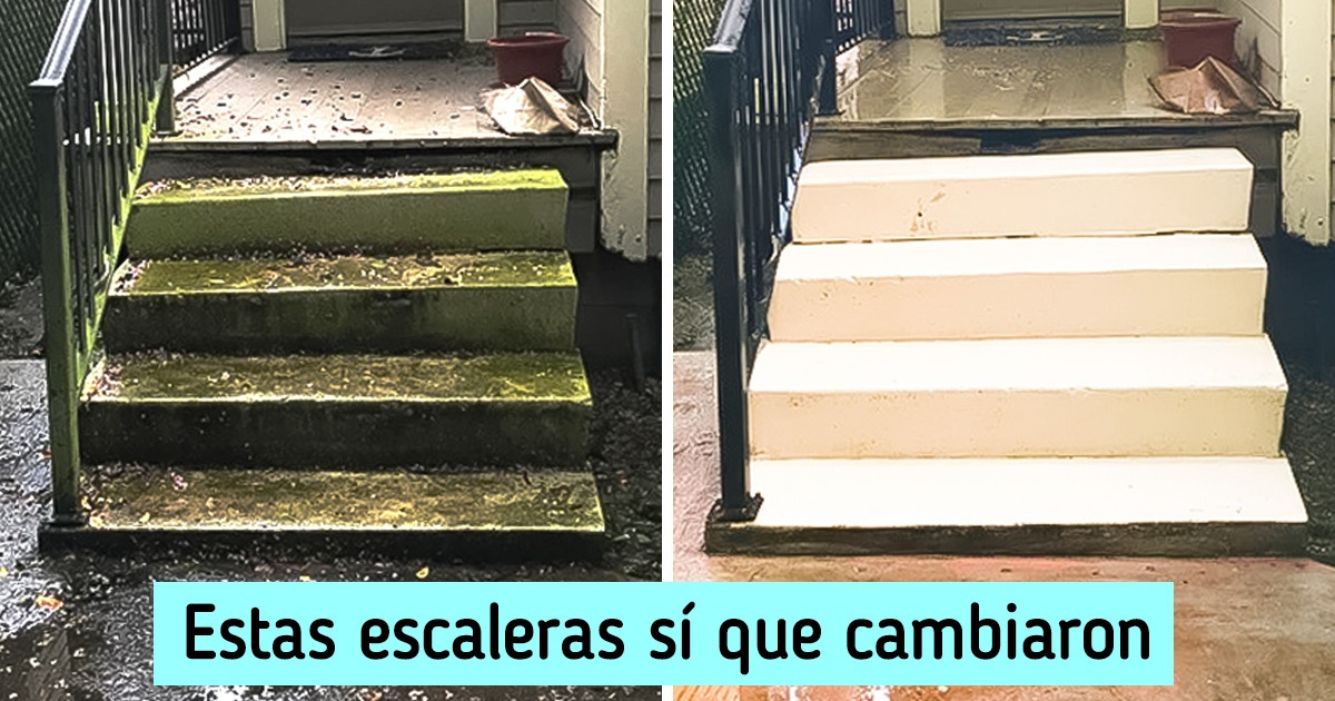 20 Veces en que un lavado extremo le regresó el color a un lugar triste y percudido