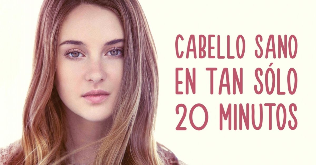 Cabello sano en tan sólo 20 minutos