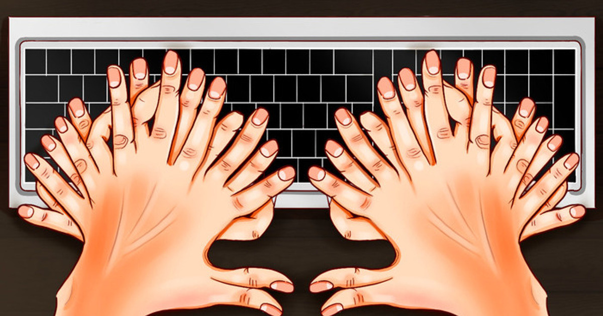 ¿Qué pasaría si tuviéramos 40 dedos en las manos y en los pies?