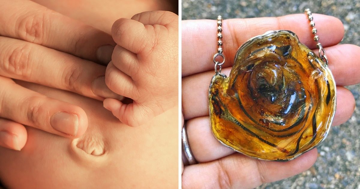 Unas mamás están convirtiendo los cordones umbilicales de sus bebés en joyas y no sabemos qué pensar