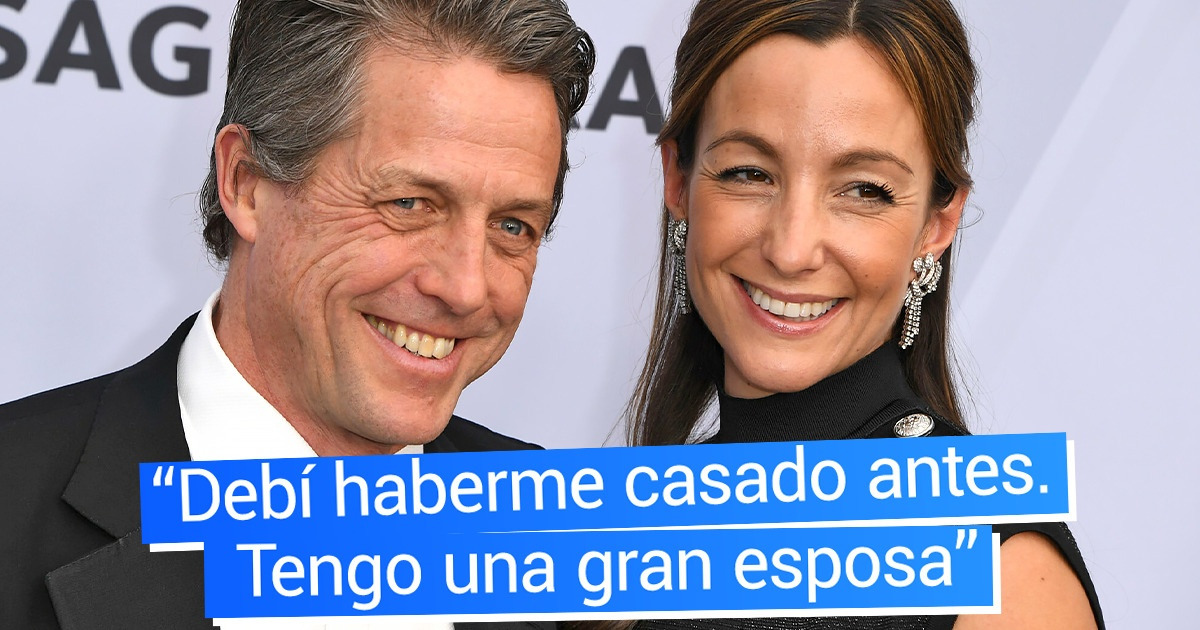 Hugh Grant, de no creer en el amor a estar felizmente casado
