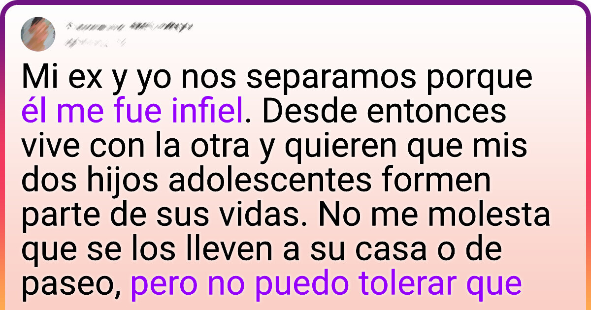 Tras 2 años sin aparecer, mi ex y su novia exigen estar con mis hijos