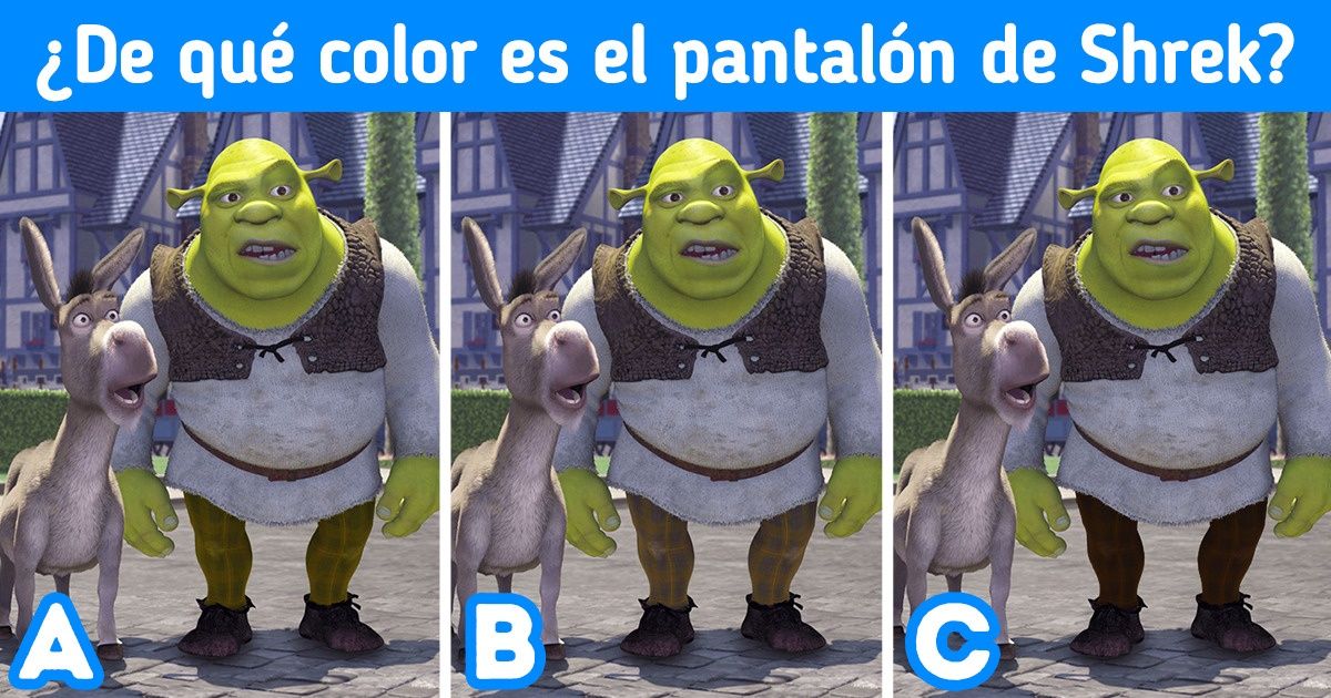 Test: Prueba tu memoria recordando los colores de 18 famosos personajes animados Test: Prueba tu memoria recordando los colores de 18 famosos personajes animados