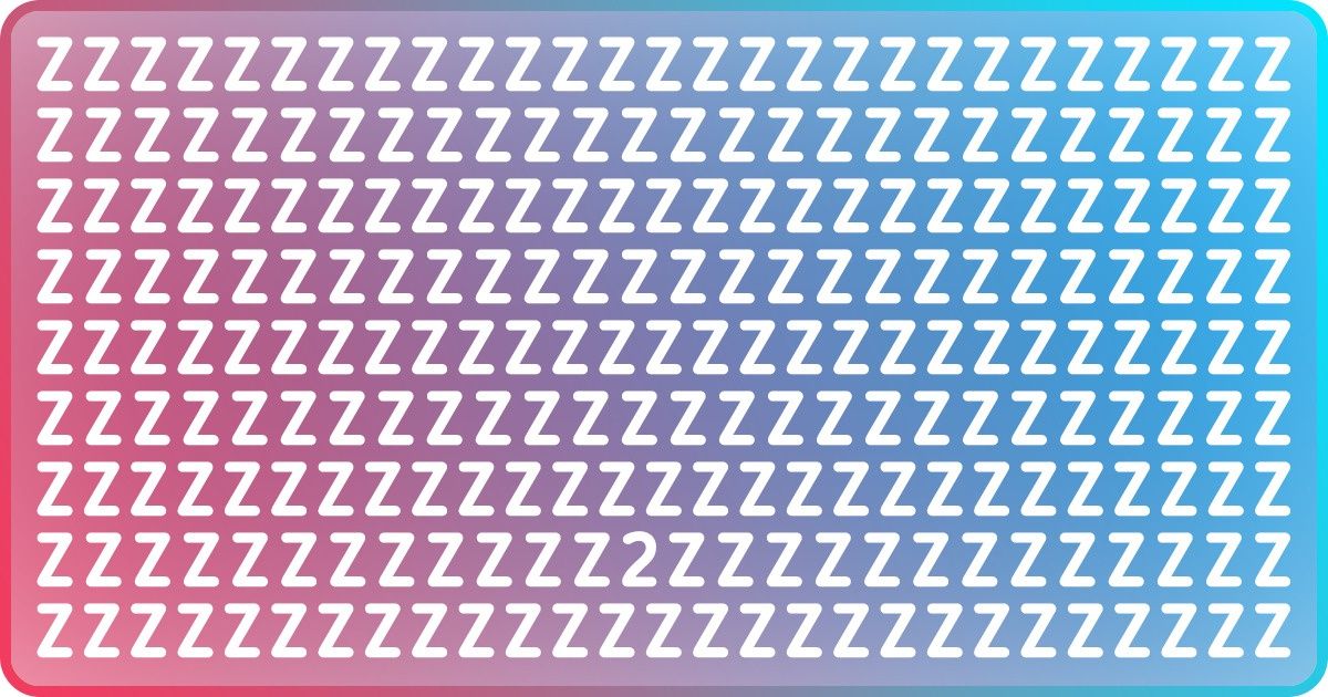 Test: Prueba tu habilidad visual y encuentra la letra o el número diferente en menos de 5 segundos
