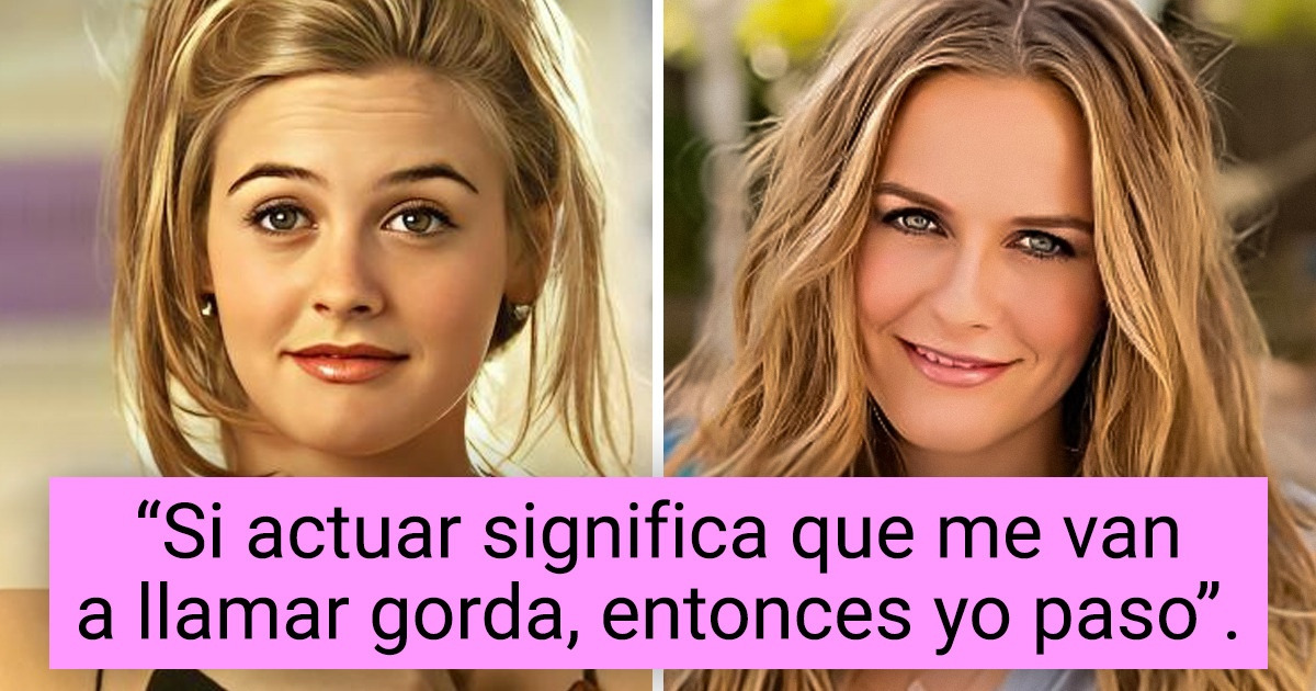 Alicia Silverstone, la estrella de los 90 que se negó a moldear su belleza según los estándares Alicia Silverstone, la estrella de los 90 que se negó a moldear su belleza según los estándares
