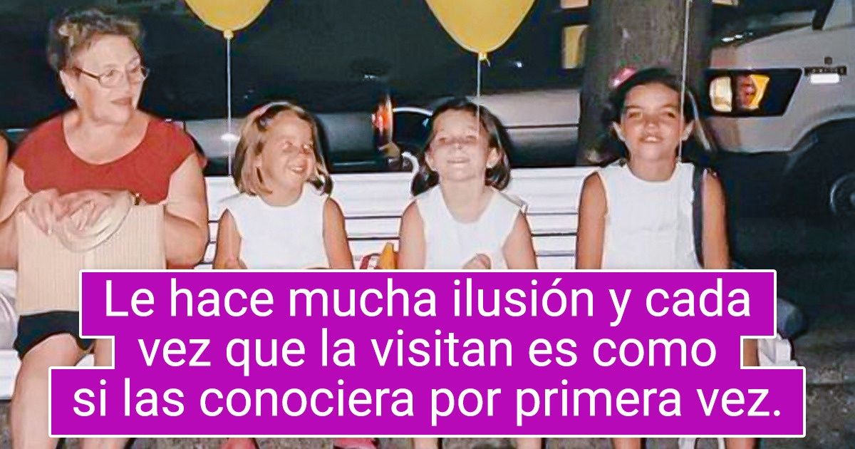 Una joven nos contó del truco que creó junto a sus primas para hacer que su abuelita con demencia no las olvide Una joven nos contó del truco que creó junto a sus primas para hacer que su abuelita con demencia no las olvide