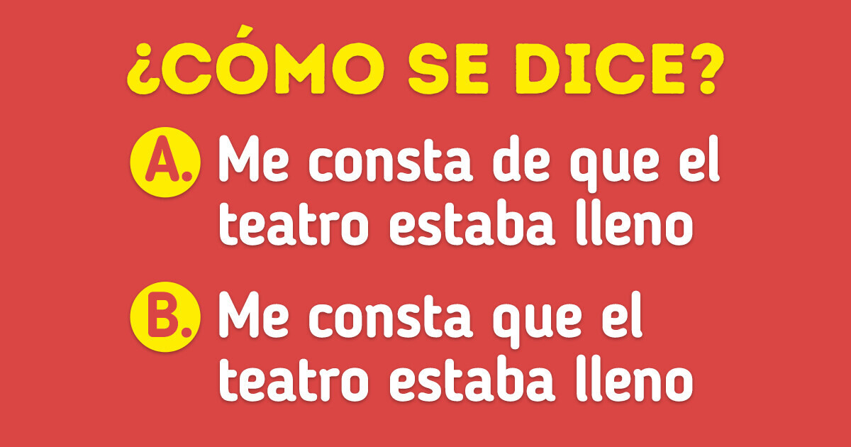Test: Descubre cuánto sabes de gramática respondiendo estas 11 preguntas