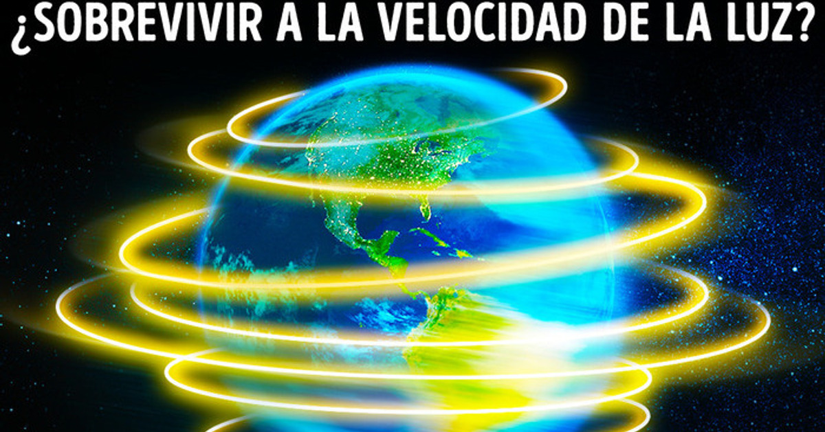 Qué pasaría si la Tierra rotara a la velocidad de la luz