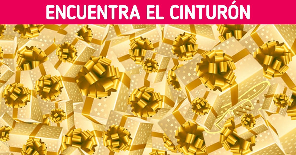 Test: Pon a prueba tu capacidad visual encontrando la ropa entre los regalos