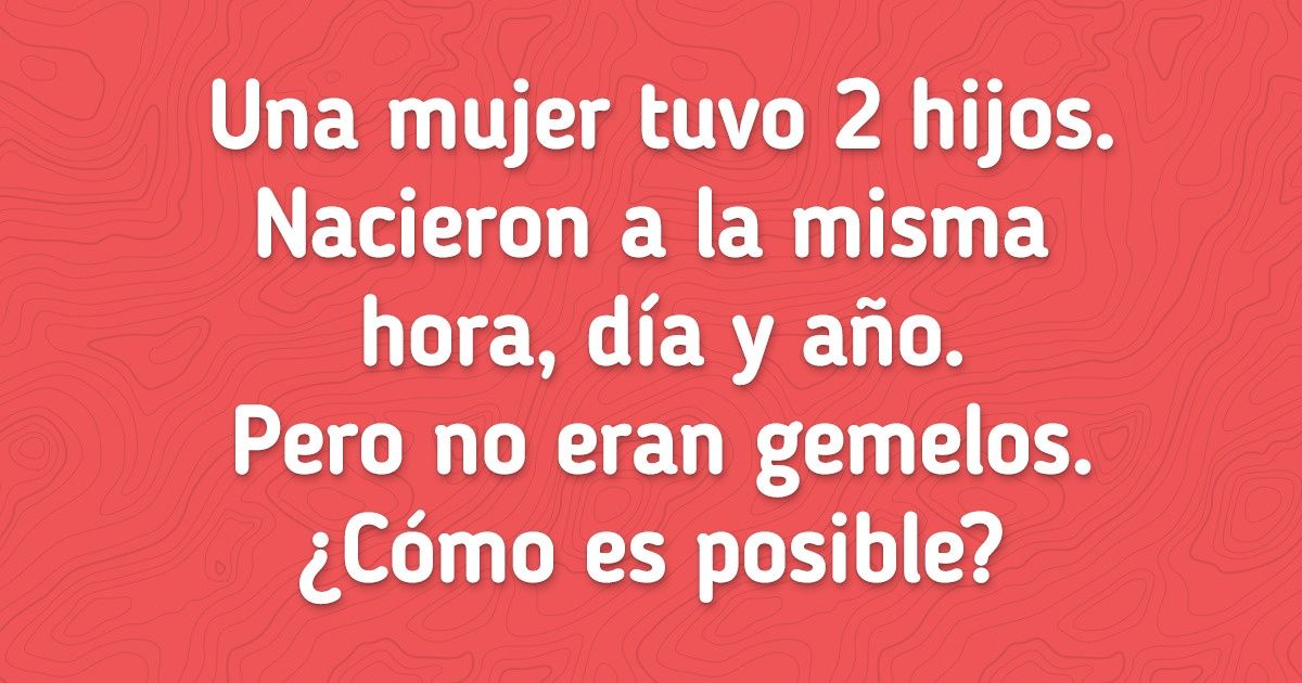 14 Acertijos que despertarán tu Sherlock Holmes interior 14 Acertijos que despertarán tu Sherlock Holmes interior