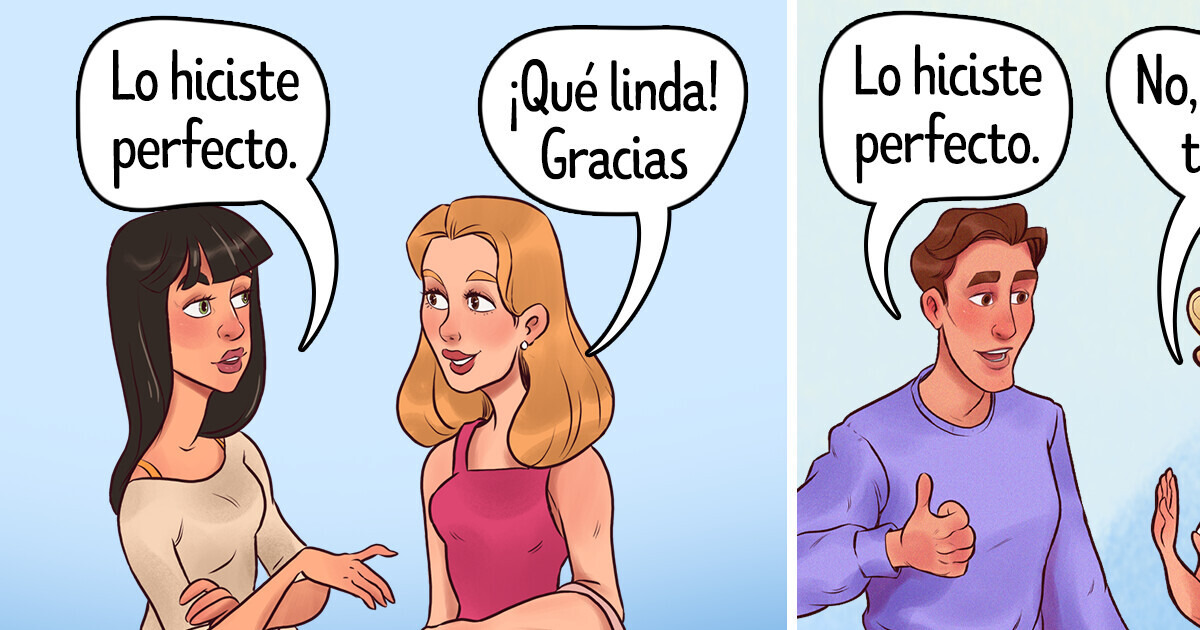 Por qué no es igual un halago hecho por un hombre o una mujer