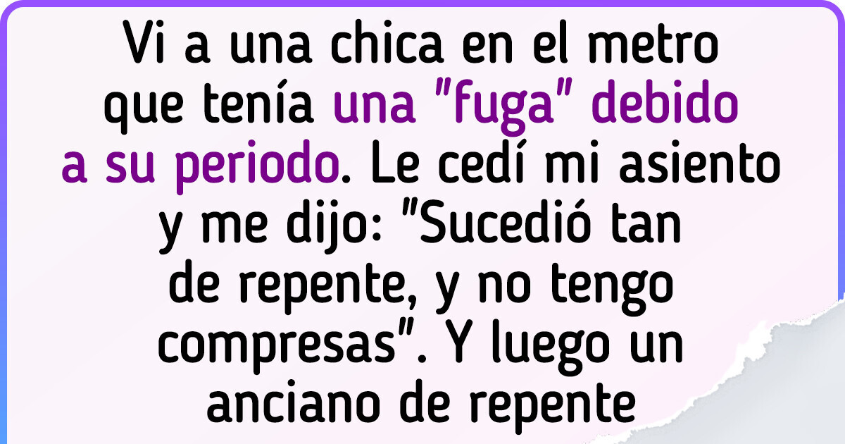 16 Historias de personas que no esperan momentos mejores, sino que simplemente hacen lo que les dicta su buen corazón