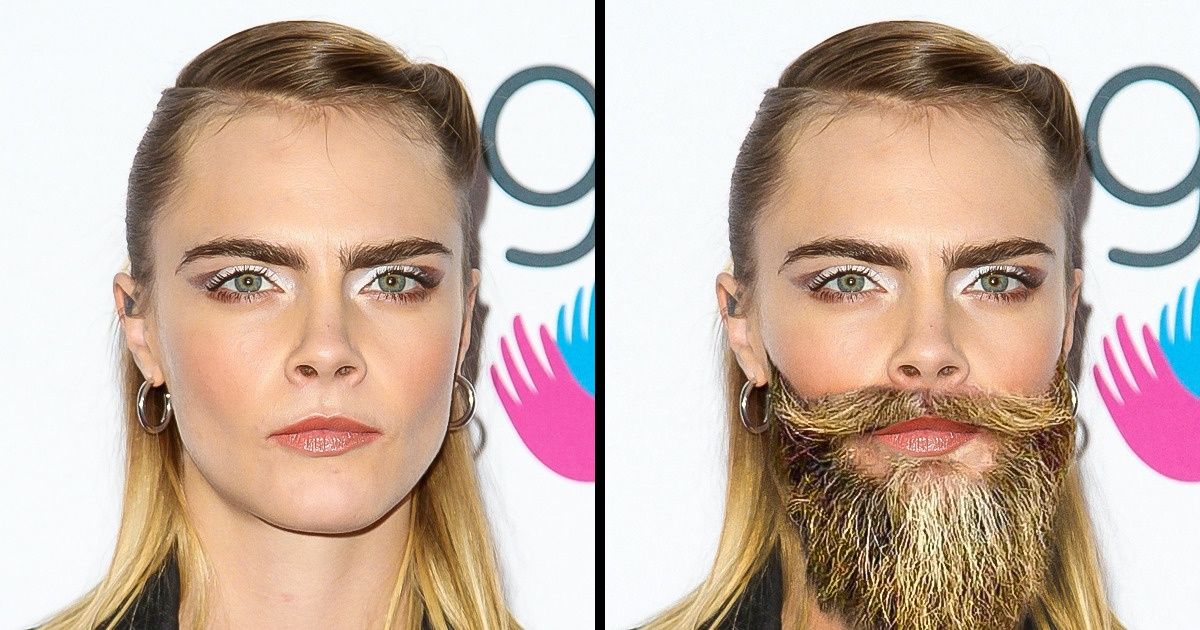 Imaginamos como lucirían 14 famosas si tuvieran barba o bigote, y este es el resultado Imaginamos como lucirían 14 famosas si tuvieran barba o bigote, y este es el resultado