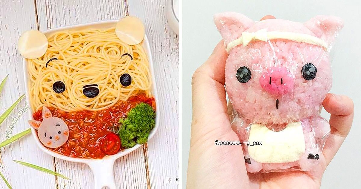 Una comida japonesa muy linda que enternecerá incluso a los más duros