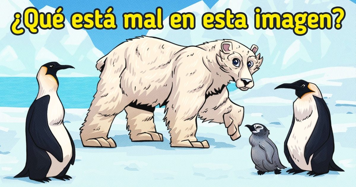 Encuentra los errores en estas 9 imágenes que llevaron a nuestro cerebro por una caminata mental