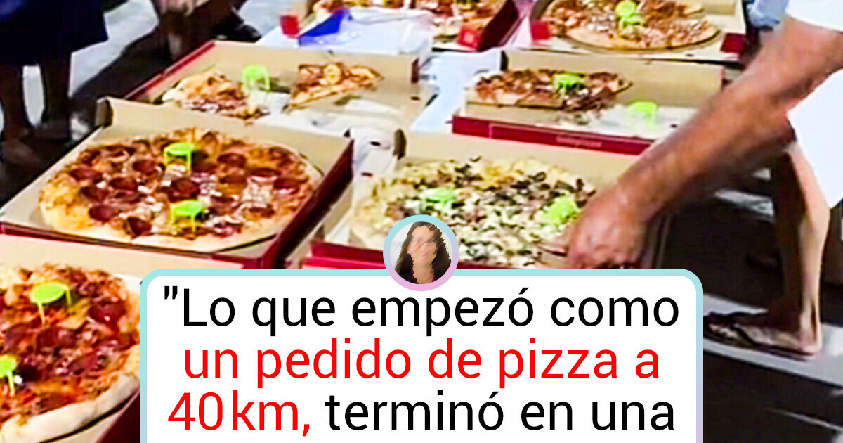 La historia del pedido de pizza por el que todo un pueblo vivió una aventura de película La historia del pedido de pizza por el que todo un pueblo vivió una aventura de película