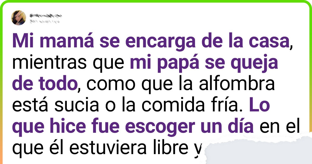 Le di una cucharada de su propia medicina a mi padre por ser desagradecido Le di una cucharada de su propia medicina a mi padre por ser desagradecido