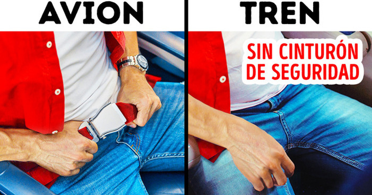 Por esto los trenes de alta velocidad no tienen cinturones de seguridad
